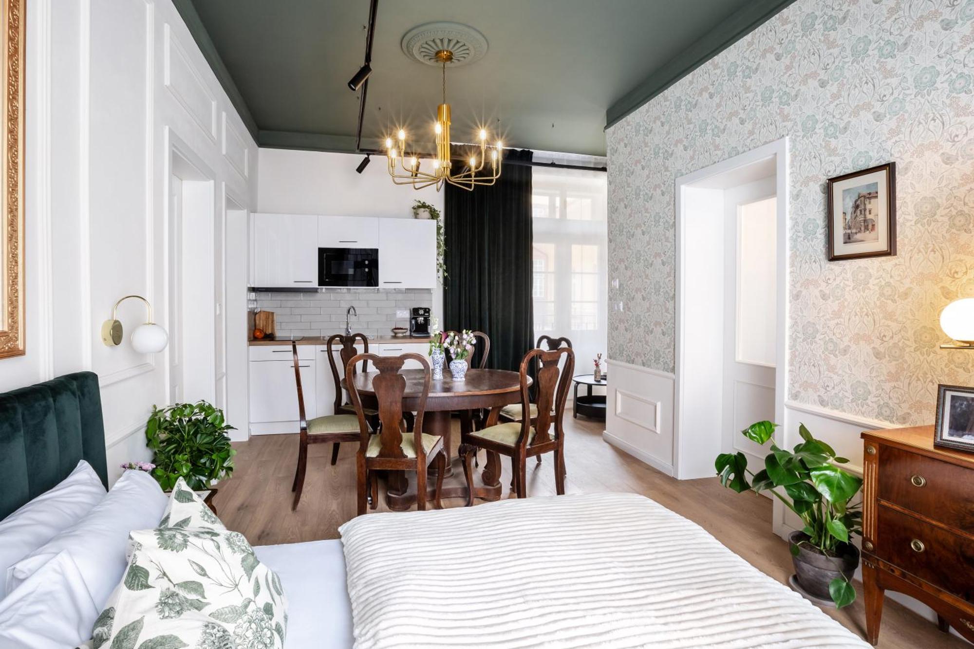 Turnkey I Antonin Dvorak Apartments Prag Zimmer foto